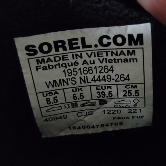 Sorel Explorer II Bootie Waterproof Ankle Boots Women's Size 8.5 NL4449-264 - Picture 5 of 5